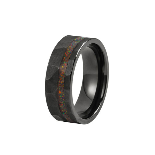 Black Zirconium Wedding Rings