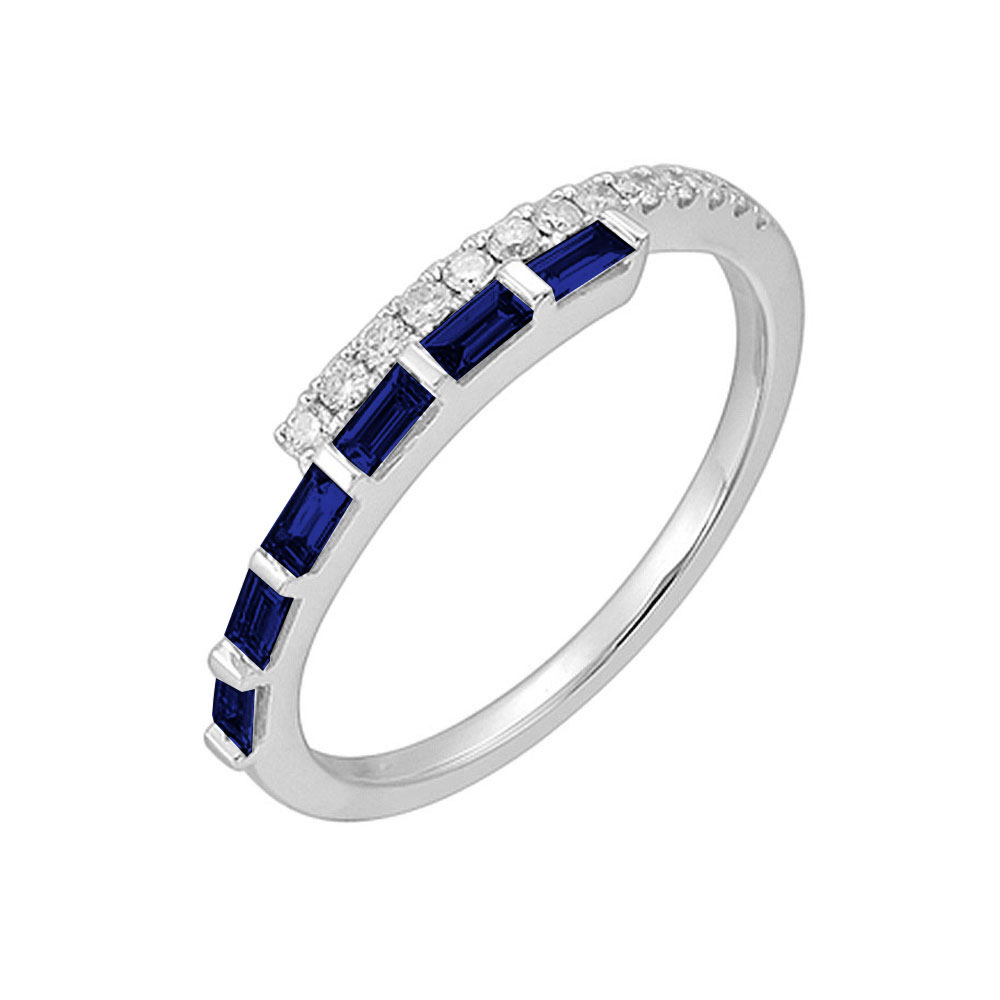 Baguette 2024 cut sapphire