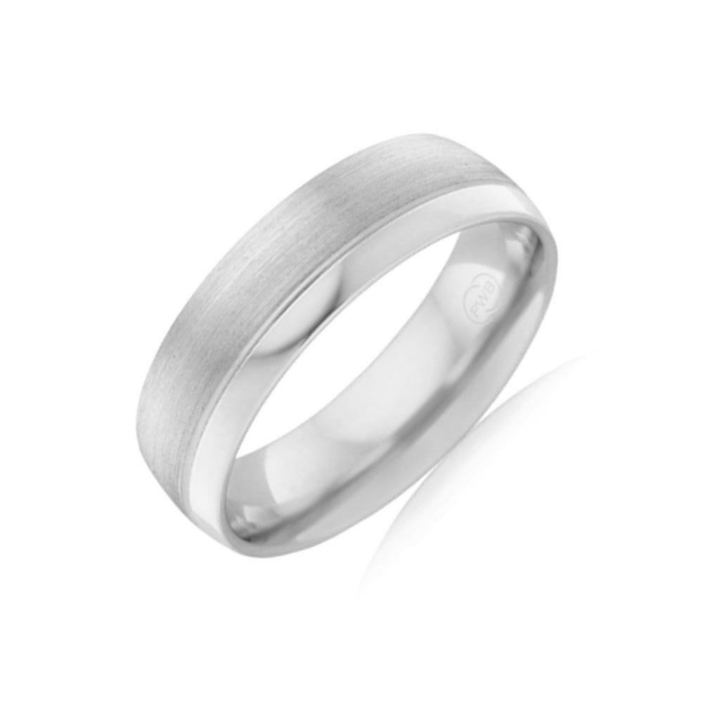 Side grooved Mens wedding ring CW4066 | Temple & Grace AU