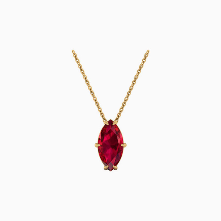 Small Ruby Pendant, Dainty Ruby Necklace, Simple Ruby Jewelry, Ruby  Teardrop Necklace, Dainty Gold Ruby Jewelry, Tiny Ruby, Red Ruby - Etsy