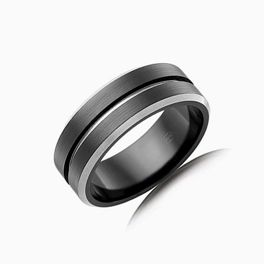 3 unique white gold women's wedding bands